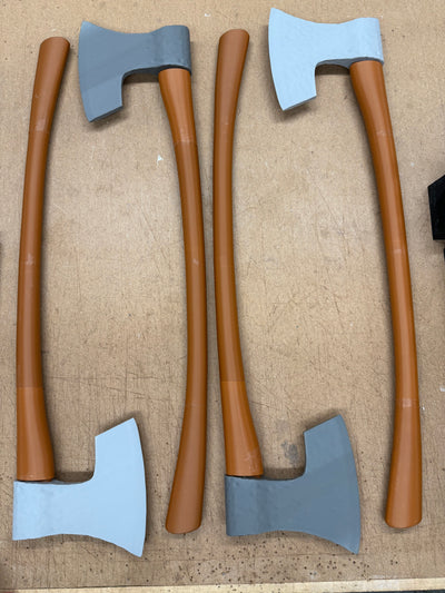 THANKSGIVING (2023) 'Axe Prop' cast signed by 4 PRE-ORDER