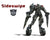 Transformers 'Sideswipe 8x10 signed by James Remar