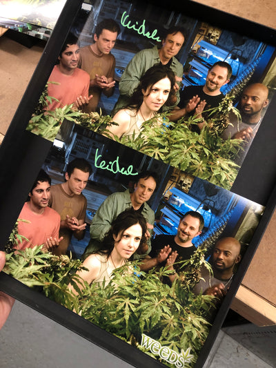 Weeds 11x14 (J) dual signed Mary-Louise Parker & Kevin Nealon