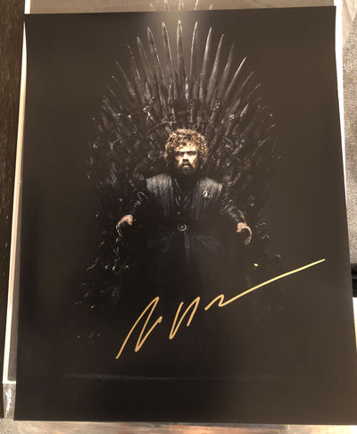 PETER DINKLAGE - GOT Throne of Swords 16x20