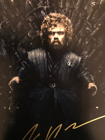 PETER DINKLAGE - GOT Throne of Swords 16x20