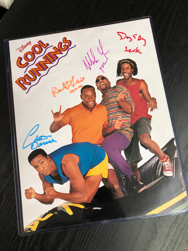 COOL RUNNINGS- 11x14 Signed by 4