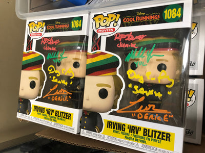 COOL RUNNINGS - Funko Pop Signed by All 4 bobsled Actors