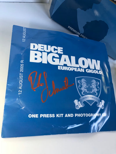 ROB SCHNEIDER - Deuce Bigelow Press Kit Signed
