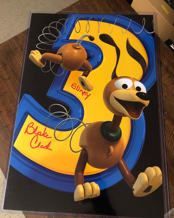 BLAKE CLARK - 12x18 Toy Story "Slinky"