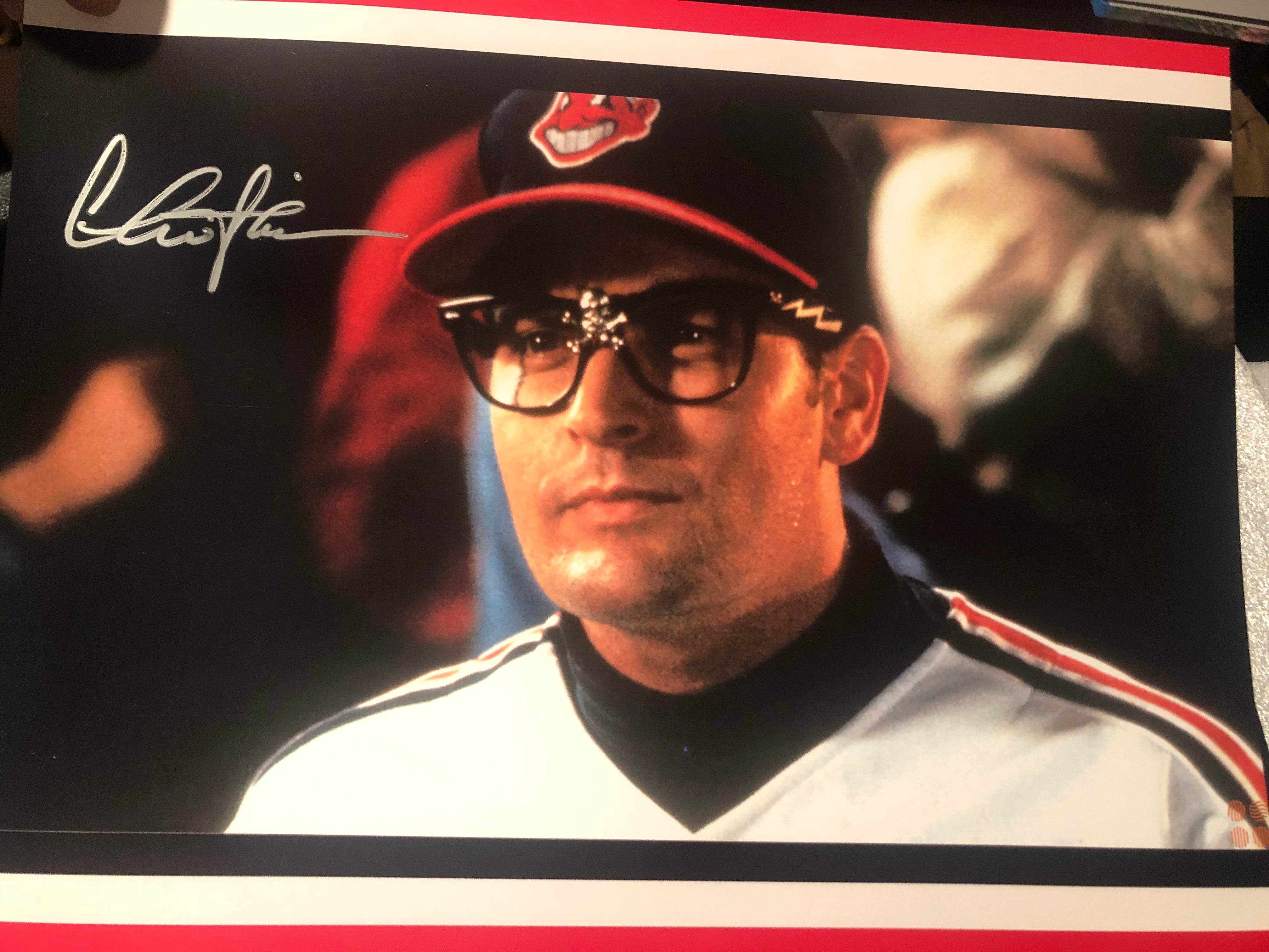 Charlie Sheen Signed Framed 16x20 Major League Photo JSA ITP