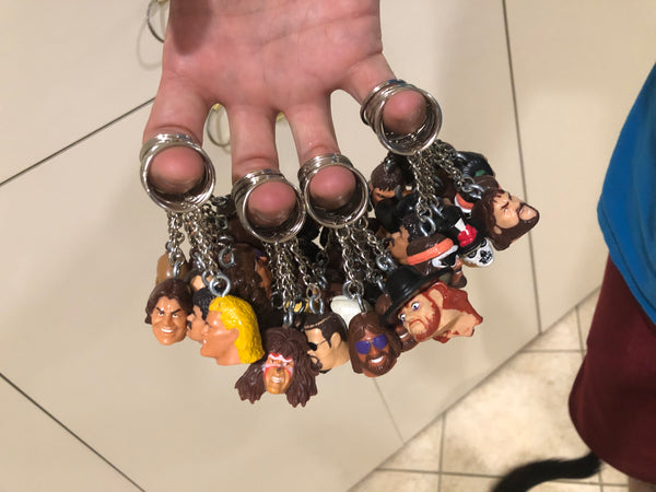 WWF Figure Custom Keychain (Choose Wrestler)